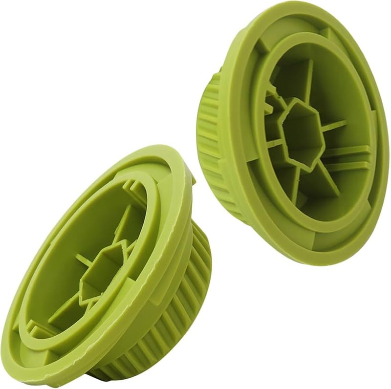 مقبض نتوء أخضر بديل 2 قطعة متوافق مع Homelite BM26SS BM26SSL3VNM BM26SSL3VNMC ماكينة تقليم الخيوط - Image 3